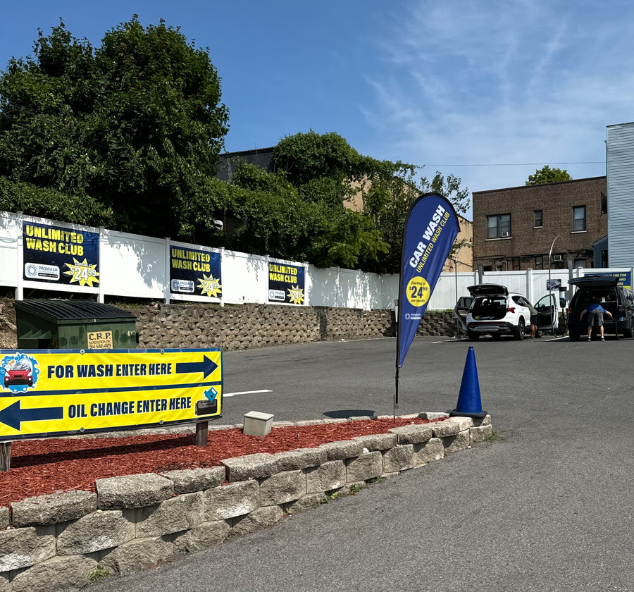 ProWash Wash Club Flag